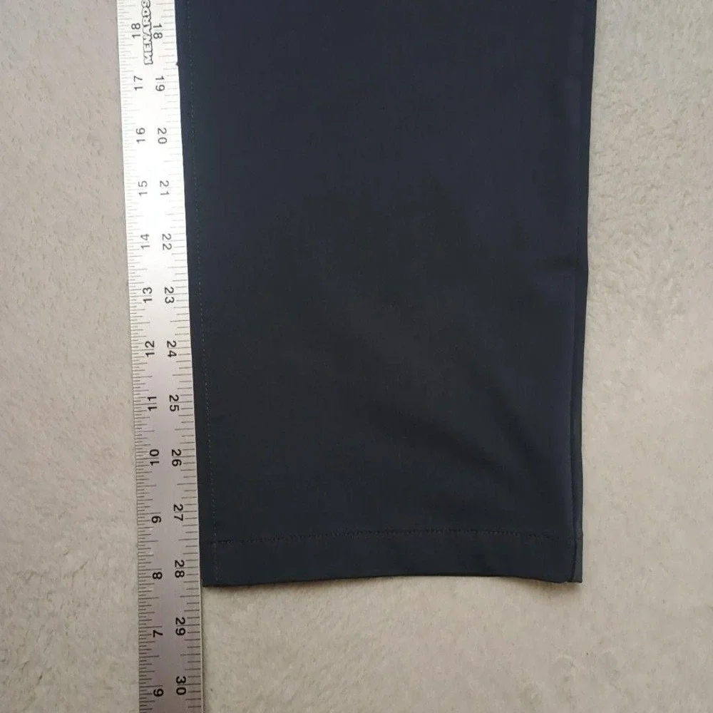 Rhone Pants Men 34x29 Gray Commuter Slim Chino Microfiber Stretch Travel Golf